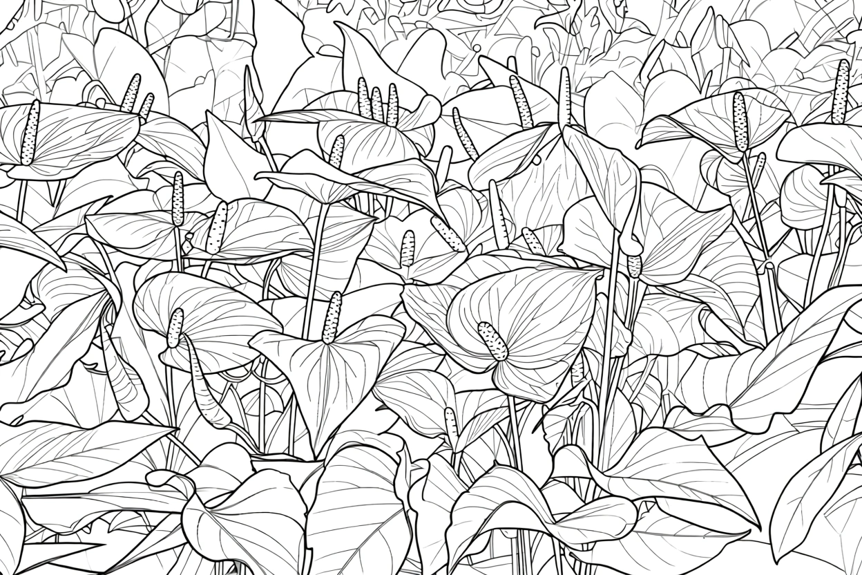 printable flower coloring pages - coloring sheet