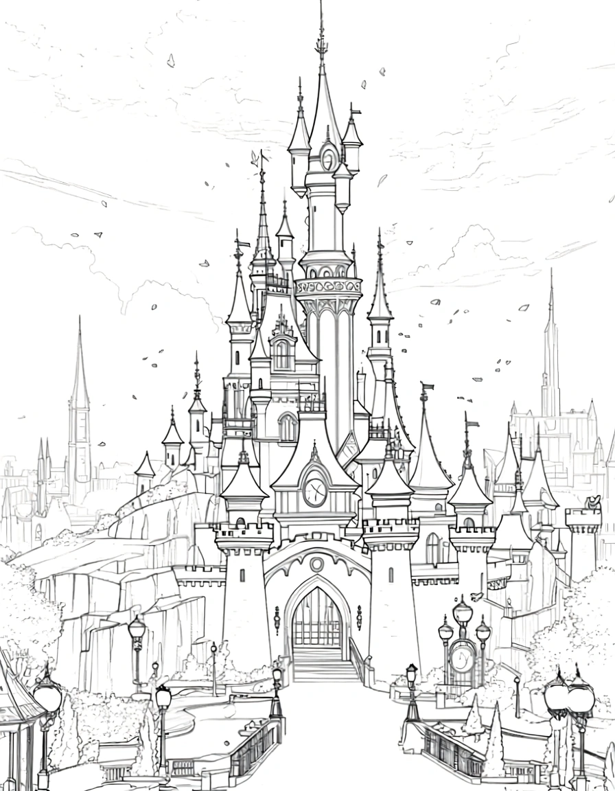 disney printable coloring pages - coloring book