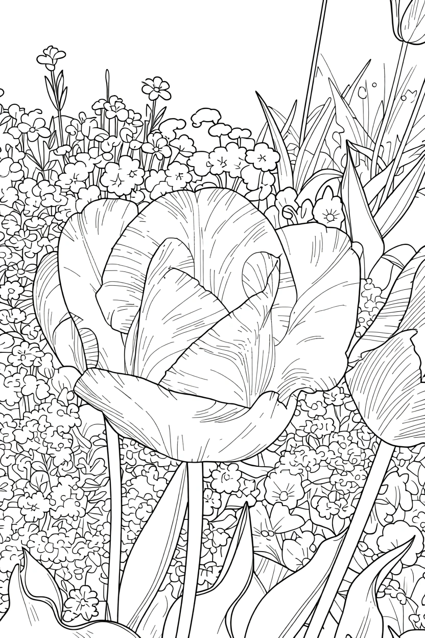 coloring pages flower - free coloring pages