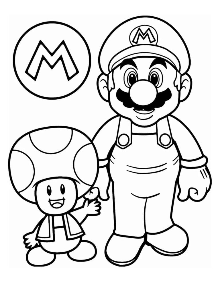 mario kart coloring pages - adult coloring pages