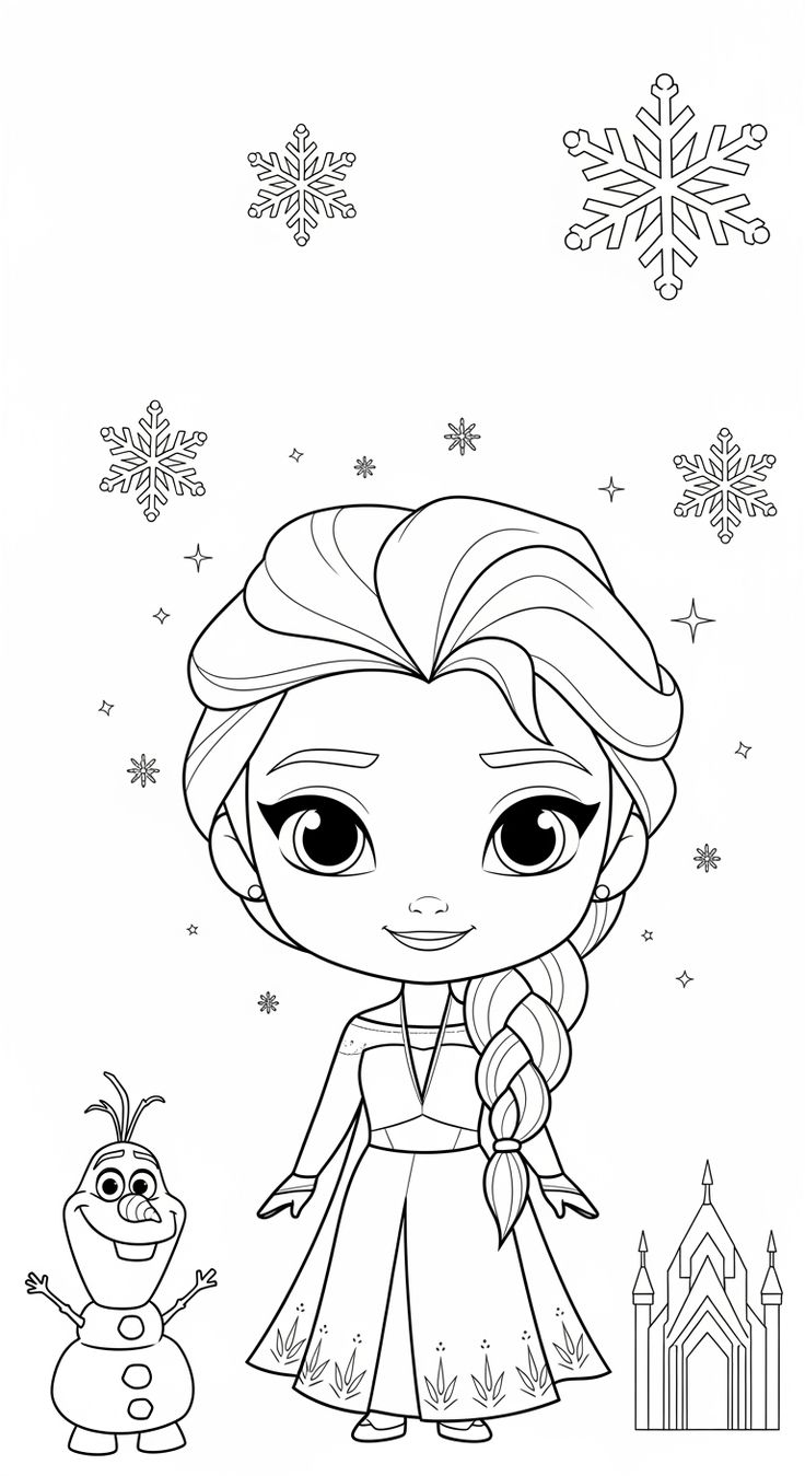 anna and elsa coloring pages - coloring pages printable