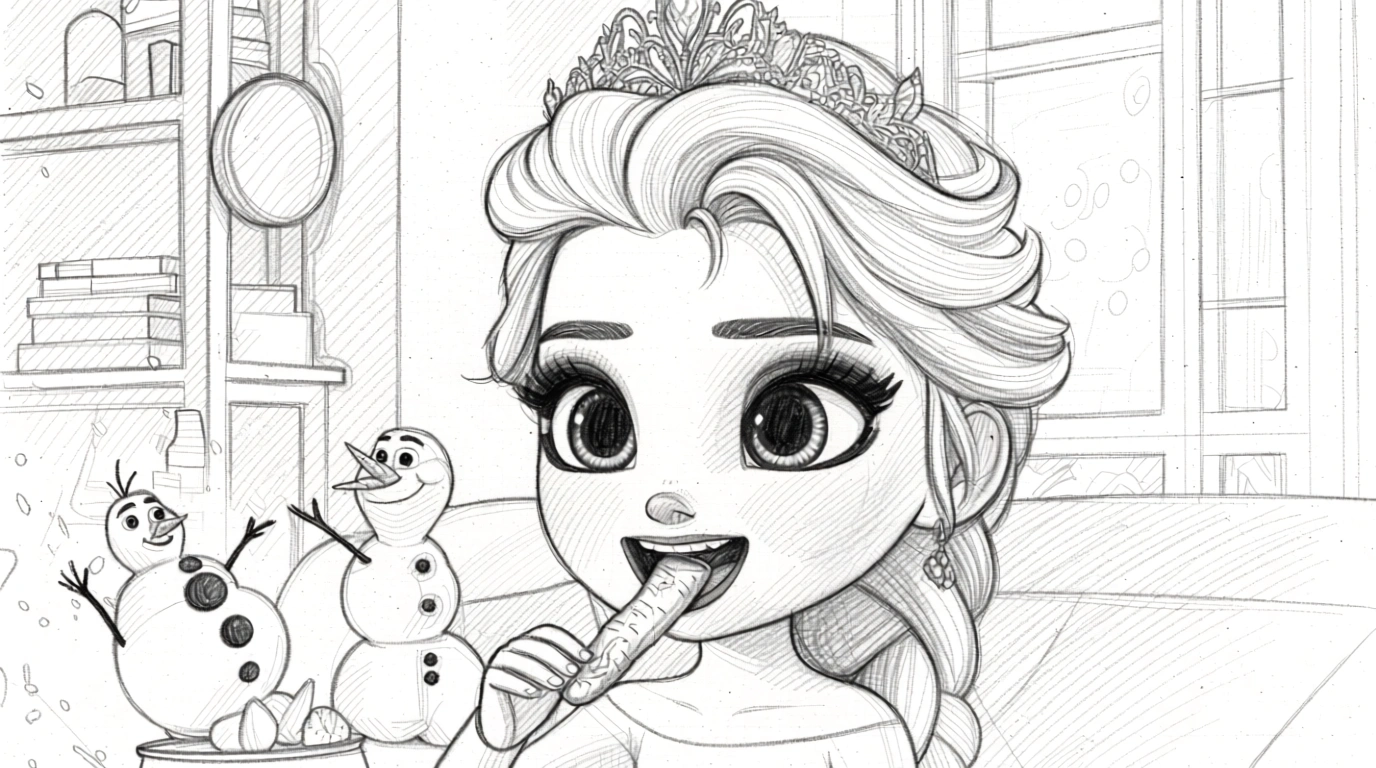 elsa coloring pages - coloring page